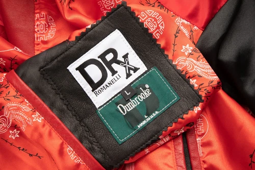 New DUNBROOKE Romanelli DRX USA Reversible Doctors Orders Dragon Coat Jacket L image 12