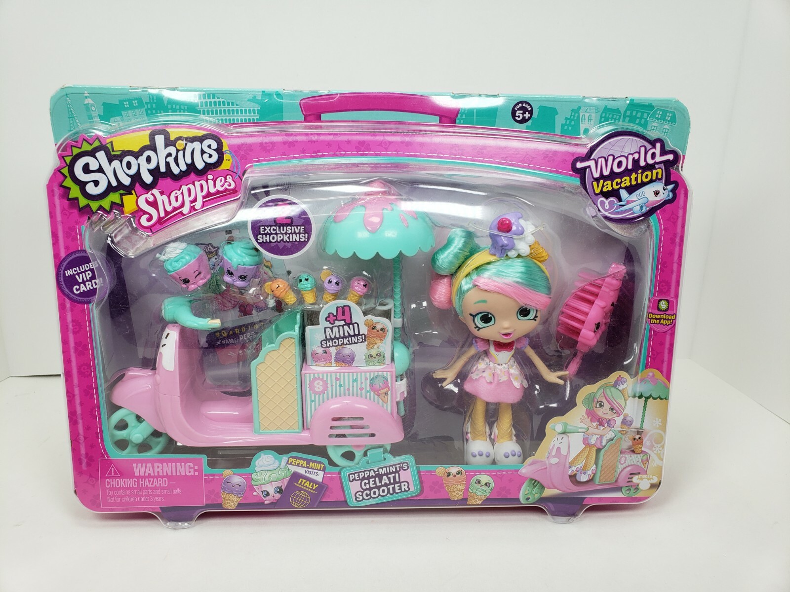 peppa mint gelati scooter