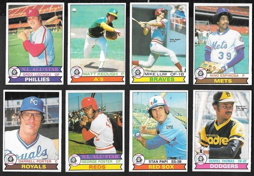1979 OPC O PEE CHEE TOPPS MLB BASEBALL CARD 251-374 & WRAPPER SEE LIST - Picture 70 of 256
