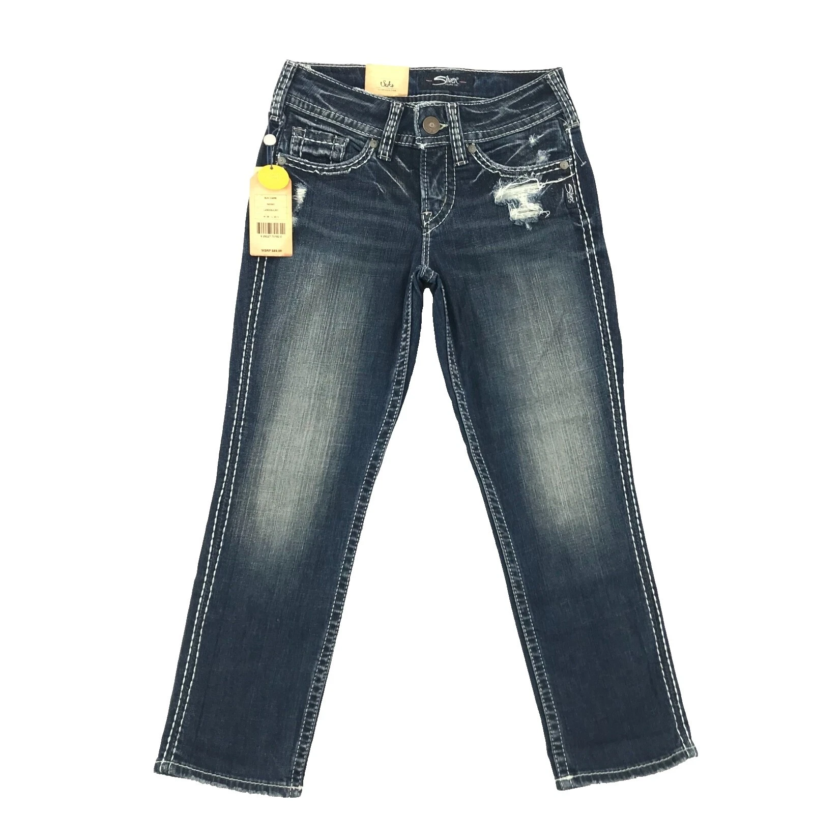 Women's cropped Silver Jeans