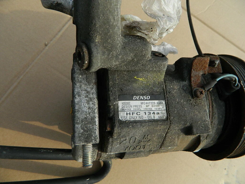 2003 2004 2005 2006 ACURA MDX 2005 HONDA PILOT A/C AC COMPRESSOR PUMP - Image 2 of 4