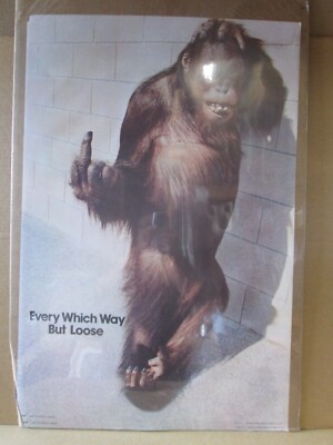 EVERY WHICH WAY BUT LOOSE  1978 VINTAGE POSTER  CNG3264