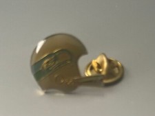 Vintage Seattle Seahawks  NFL Classic Football Helmet Hat Lapel Pin ~ Mint