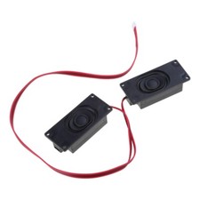 2Pcs/Pair Rectangle Speakers LCD Monitor TV Speaker 3W 3070 Loud Speaker 4 ohms