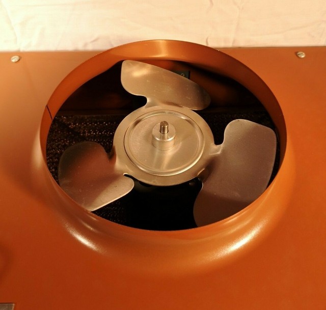 Nutone Colonial Copper Enamel 36" Vintage Range Hood Fan 7" Round Duct