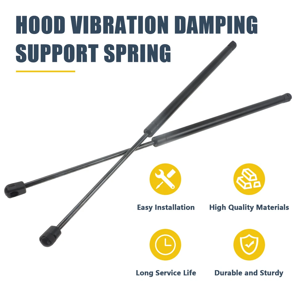 Гидравлические газовые пружины демпфирования капота подходят для Mercedes-Benz GL450 2008-2012 годов выпуска - Изображение 4 из 4