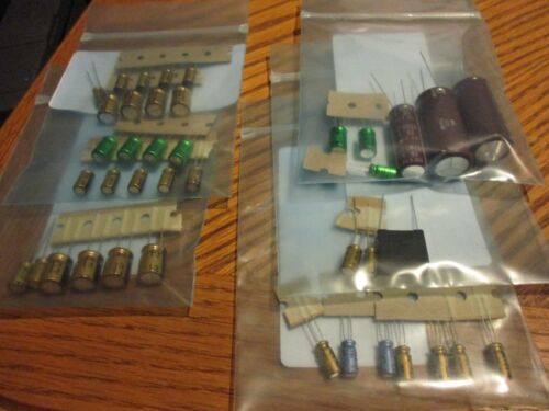 Yamaha M70 M50 Amplifier Recap kit. All Top Quality Electrolytic capacitors