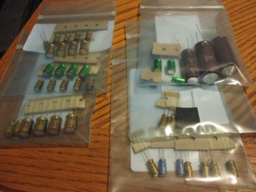 Yamaha M70 M50 Amplifier Recap kit. All Top Quality Electrolytic capacitors - Afbeelding 1 van 1