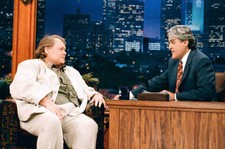 Comedian Louie Anderson On Leno 1995 Old Television Photo 5