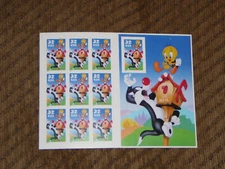 3204 Sylvester & Tweety pane of 10