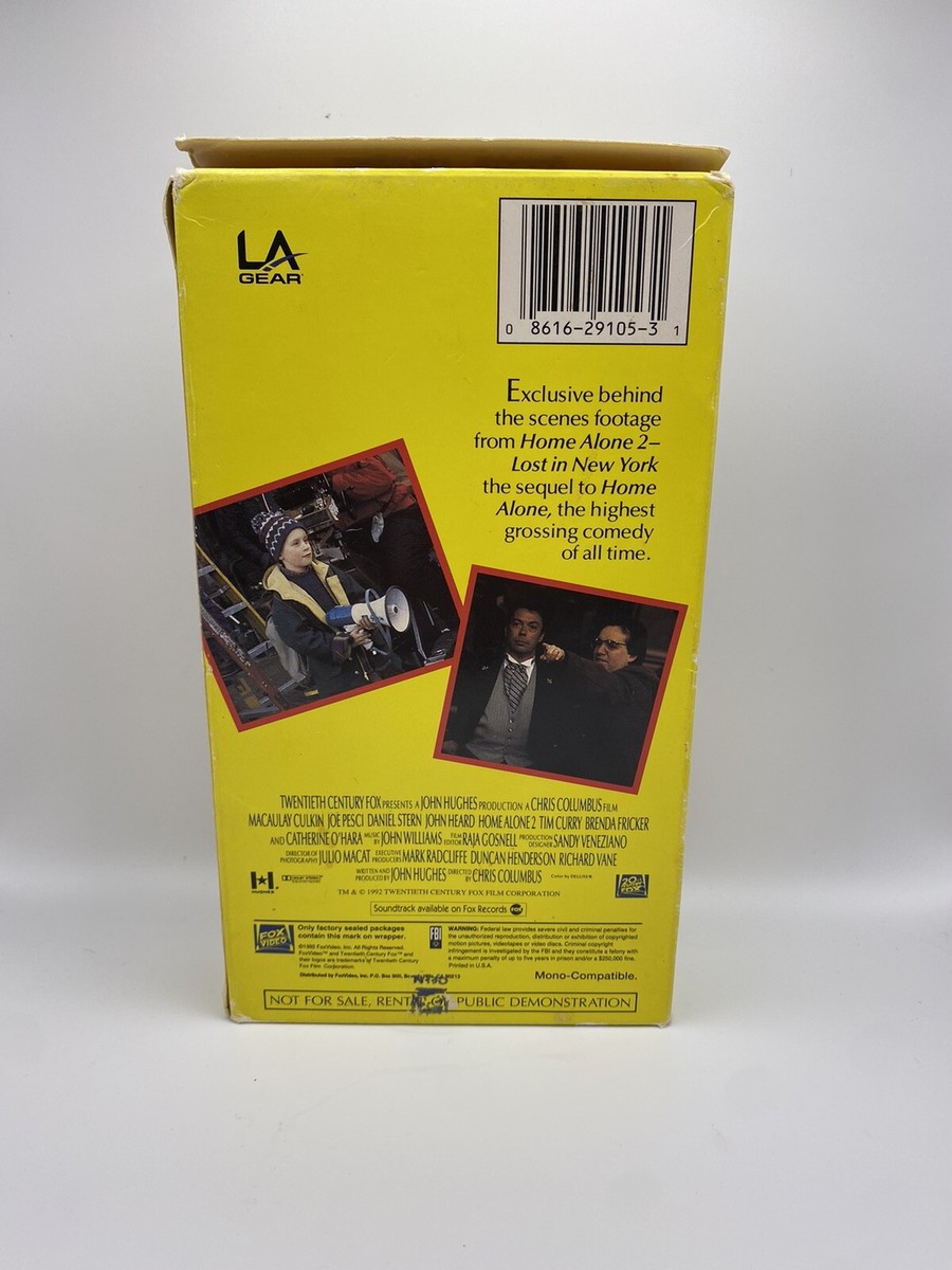 Home Alone 2: Lost in New York - Behind The Scenes VHS 1992 LA
