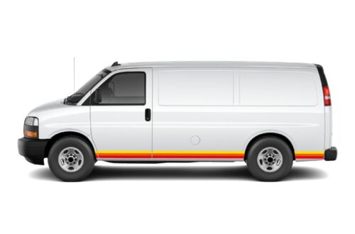 Retro Sport Rayas Calcomanía Adhesiva para GMC Savana Vinilo Van Kit Diseño Gráfico - Imagen 5 de 6