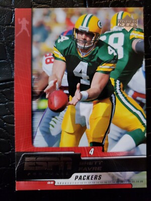 2005 Upper Deck ESPN Brett Favre card #36
