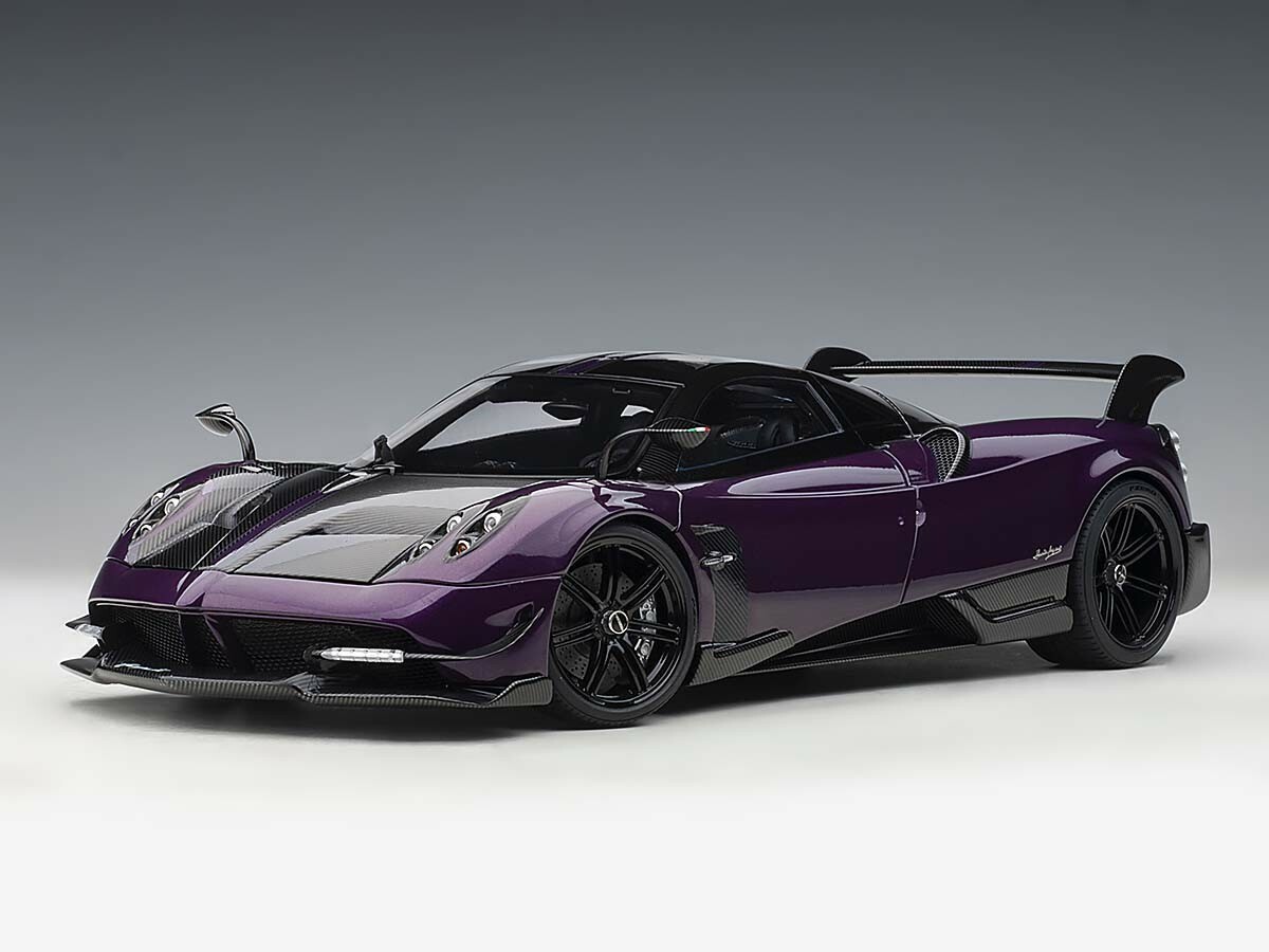 PAGANI HUAYRA BC DESIGNO VIOLA PSO & CARBON 1:18 by AUTOART PAGANI HUAYRA BC DESIGNO VIOLA PSO & CARBON 1:18 by AUTOART