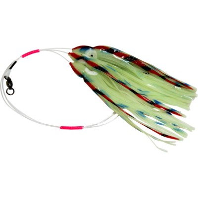 Daisy Chain Leader - Glow In Dark Green/Red - Marlin, Tuna, Mahi, Sailfish, Ono