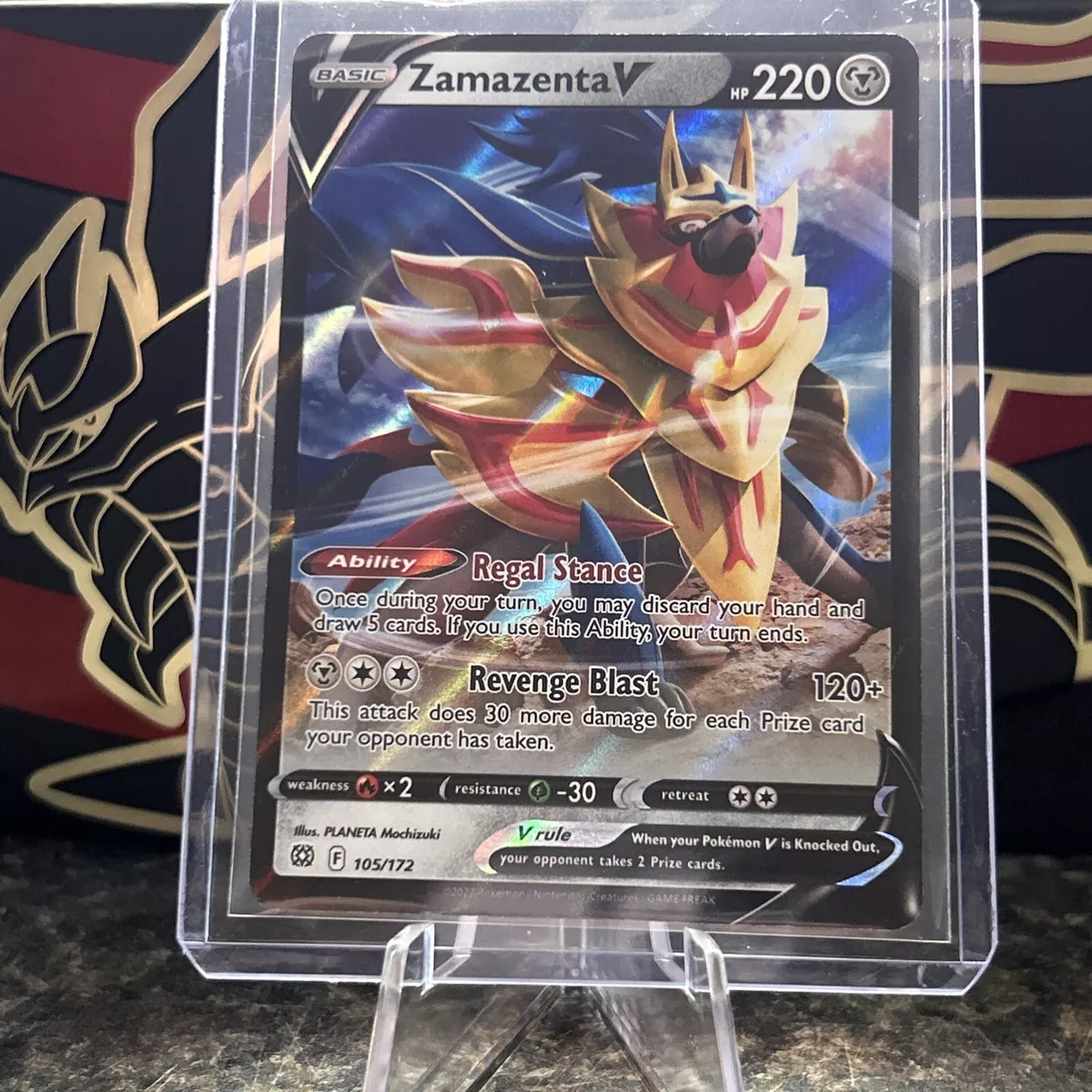 Zamazenta V - 105/172 - Ultra Rare