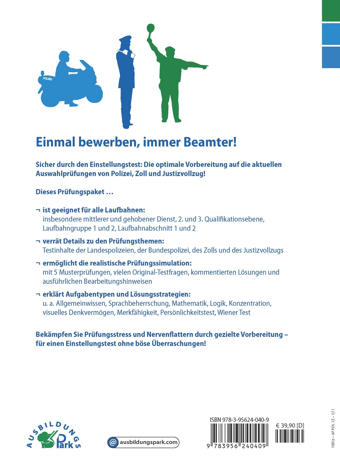 Thumbnail - Der Einstellungstest / Eignungstest Zur Ausbildung Bei Polizei Und