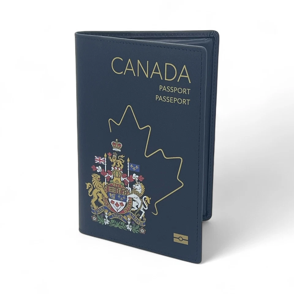 Canada Genuine Leather Crafted Travel Passport Wallet/Holder - Image 2 of 4
