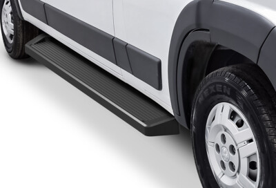 APS Running Boards 6in Black Fit 14-26 Ram ProMaster 136in 159in Wheelbase