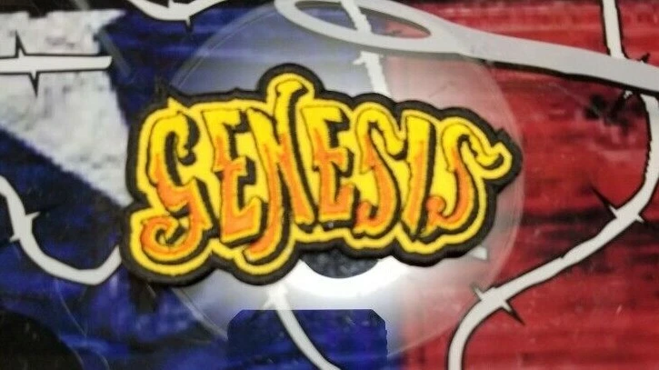 EMBROIDERED GENESIS ROCK BAND PATCH (Please Read Ad)