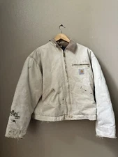 VTG Carhartt J97 SDL Detroit Duck Jacket Mens XL Saddle Blanket
