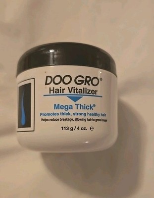 NEW! Doo Gro Hair Vitalizer MEGA THICK Strong Healthy For All Hair Types 4 oz