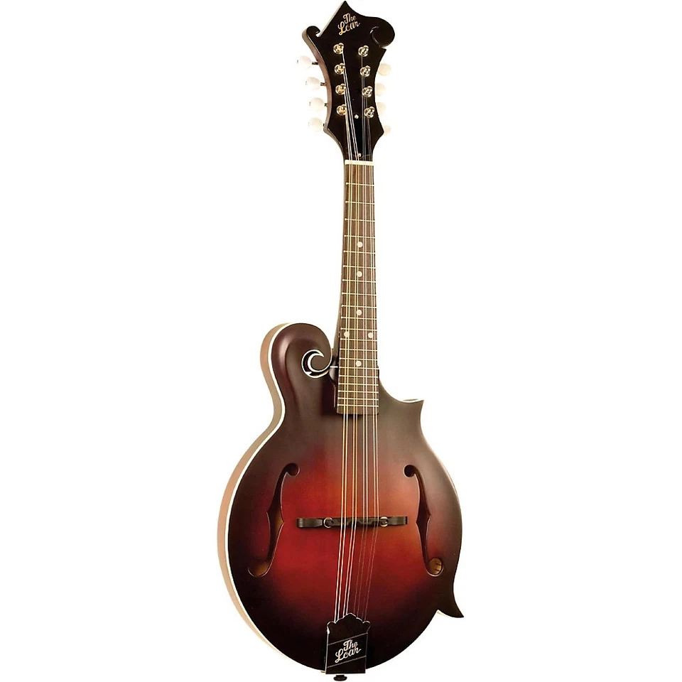 Mandolina estilo F tallada a mano The Loar LM-310F vintage marrón Foto 3 de 4