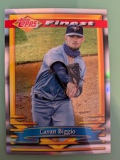 2021 Topps Finest Flashbacks Cavan Biggio Refractor Blue Jays #123