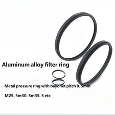 1PC Lens Filter Ring M25.5 M30.5 M35.5 M40.5 M27 Pitch 0.5mm Holder