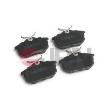 Satz Bremsbeläge Bremsklötze hinten für Smart Forfour 454 | 24591693