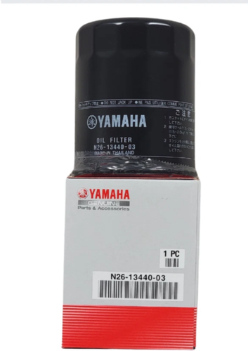 Paquete de 10 filtros de aceite OEM Yamaha N26-13440-03 para F225 F250 F300 4,2 L V8 - Imagen 2 de 7