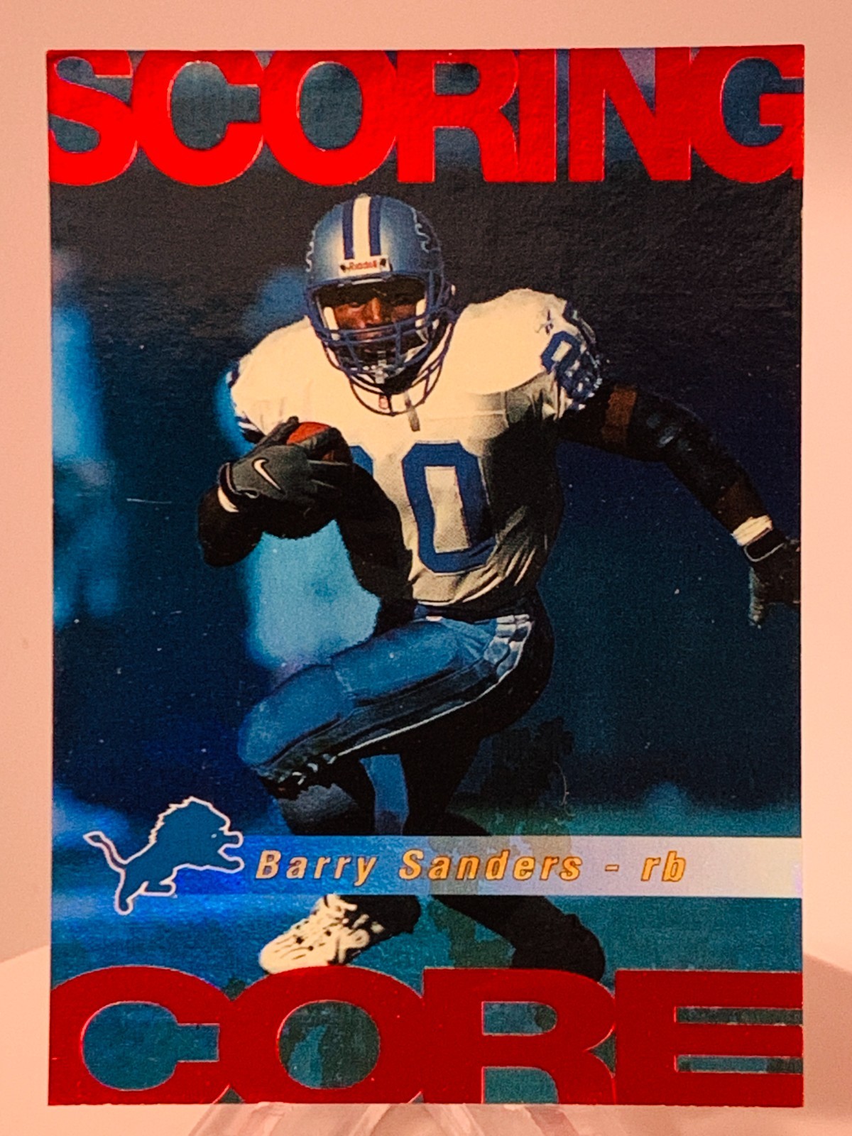 1999 Score - Scoring Core Barry Sanders #20