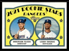 2021 Topps Heritage - Leody Taveras, Anderson Tejada #400
