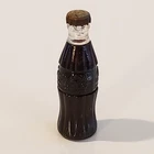 Vintage 1950's Coca-Cola Bottle Cigarette Lighter Miniature  Drink Coke 2.5"