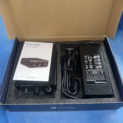 Fosi Audio TP-02 Subwoofer Amplifier Mini Digital Sub Bass Integrated Amp 220W