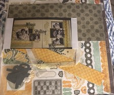 Who Is Spoiling Who 12x12 Scrapbook page Kit