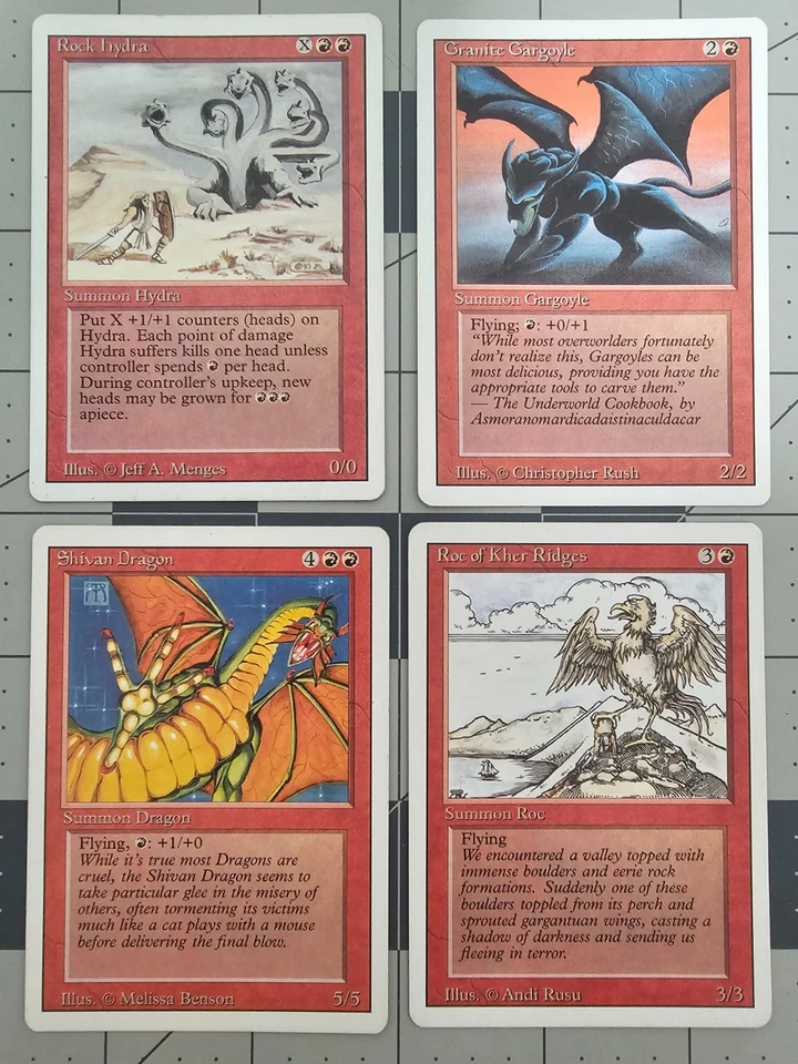 MTG ⭐ Revised Edition ⭐ Red Creatures ⭐ Vintage Legacy ⭐ Reserved List - Image 2 of 3