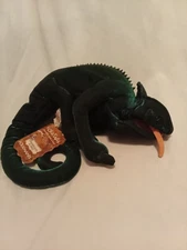 Folkmanis Chameleon Hand Puppet Green Lizard Plush Stuffed Animal 18" NWT New!!