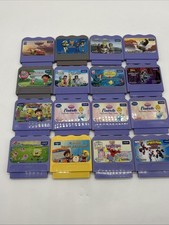 VTech VSmile Learning System 16 Game Lot - Disney Cars Shrek Dora Toy Story