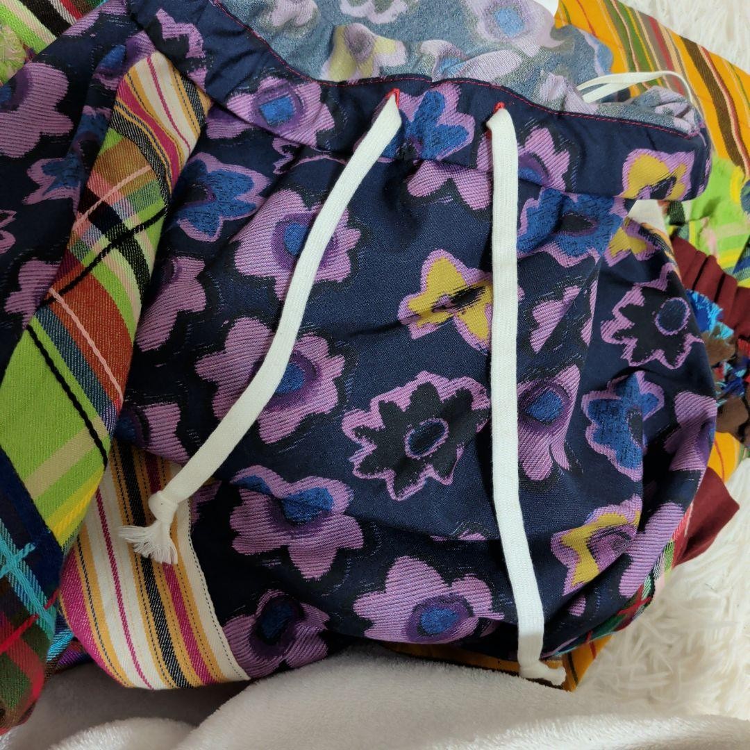 Comme des Garçons Patchwork Skirt Multicolor Flor… - image 9