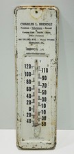 Vintage advertising thermometer Charles L Brendle Kenhorst, PA collectible