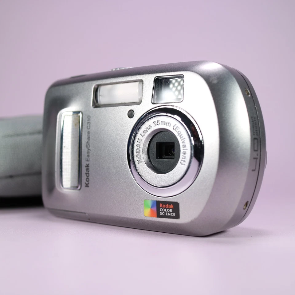 Kodak Digital Camera EasyShare C310 4.0MP Silver Tested - Image 2 of 4