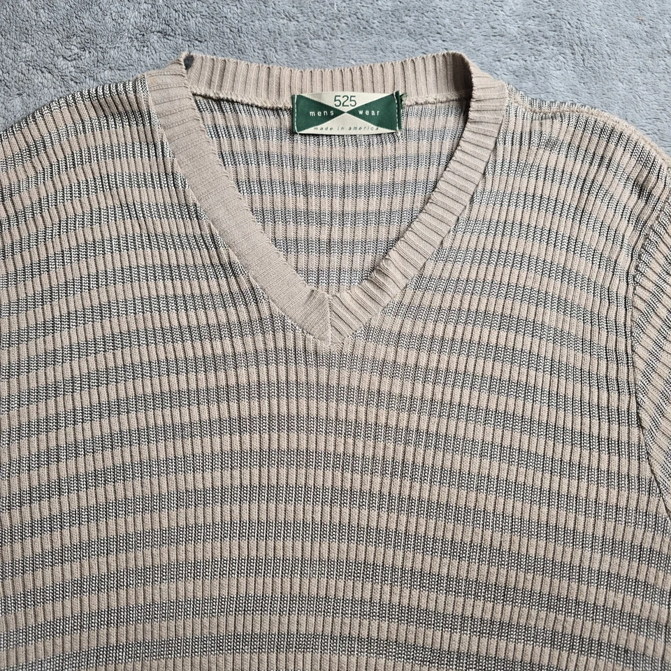 Camisa de Colección 525 America Ropa de Hombre Tostada 38" Pecho Elástica Informal Manga Corta  Foto 2 de 4