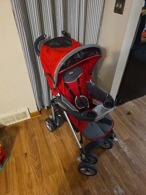 Chicco Trevi Stroller Red And Grey Model 10878