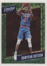 2017-18 Panini Prestige Micro Etch Rookies Bright Green Damyean Dotson #42 0u9y
