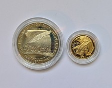 1987 2 Coin U.S. Constitution Commemorative Set - Gold $5 and Silver $1