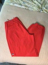 Cabi Quantum Cargo Pants Red Sz Small Small Excellent Condition