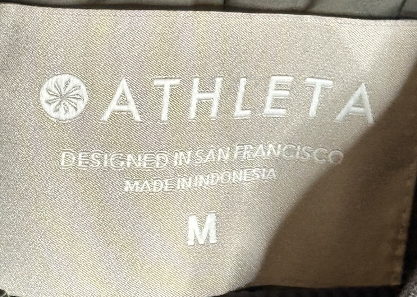 Athleta Lightweight Primaloft Jacket Parka Grey O… - image 3