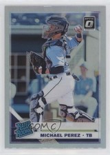 2019 Panini Donruss Optic Rated Rookies Holo Prizm Michael Perez #78 0p61