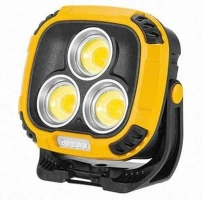 Tragbare LED Arbeitsleuchte Wiederaufladbarer Fluter USB mit 18800mAh Akkus - 2025